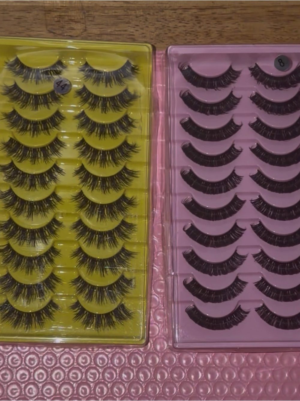 False Eyelash Set - Black Individual Lashes (Pack)